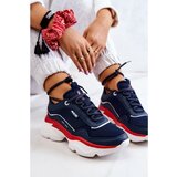 Kesi Women's sports shoes Big Star JJ274A117 Navy blue  cene