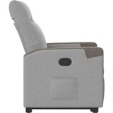  Naslanjač s funkcijo vstajanja sivo blago | Shoptok.si