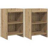vidaXL Posteljne mize 2 pcs Artisan hrast 40 x 30 x 60 cm, (5000247511) | Shoptok.si