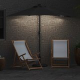 Vrtni suncobran Antracit 294 x 150 x 223 cm Poliester i čelik | shoptok.hr