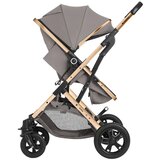 Kikka Boo kolica za bebe 3u1 Kaia Premium Light Grey