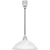 Eglo Lord 2 visilica/1, e27, s potezom, nikl-mat/alabaster | shoptok.hr