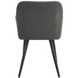 MID.YOU Set Stolov Lea, Antracit, 2 Kos | Shoptok.si