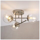  Plafonski luster MALENA 3xE14/5W/230V mat hrom/proziran Cene