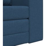 vidaXL Floor Sofa Bed 2-in-1 Modra 98x71x83 cm Tkanina | Shoptok.si