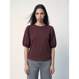 Sinsay Pamučna bluza puf rukava | shoptok.hr