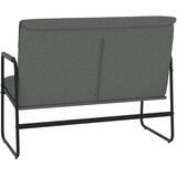  Klupa tamnosiva 100 x 64 x 80 cm od tkanine | shoptok.hr
