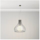 Eglo 96211 - visilica na sajli tindori 1xE27/60W/230V ø 50 cm, bela | Eponuda.com