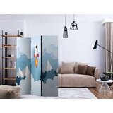  Paravan u 3 dijela - Rocket in the Clouds [Room Dividers] 135x172 | shoptok.hr