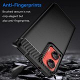 Techsuit Carbon Silicone maska za Motorola Moto G06 / Moto G06 Power – crna | shoptok.hr