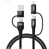 CC USB AM CM - USB CM Lighting 4-1 PD 1m crni MS | Eponuda.ba