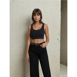 Sinsay Pamučni crop top | shoptok.hr