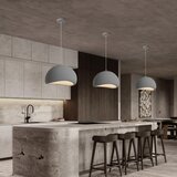 Brilagi Luster na kablu WABI SABI 1xE27/60W/230V prečnik 40 cm siva Slike