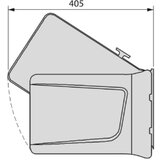 Emuca ugradna kanta za smeće 15 l, siva, 285x345x250 cm | ePonuda.com