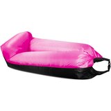 Aga vreća na napuhavanje LAZY BAG 230 x 70 cm DS442-PI - crno/roza cijene