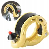 ROCKBROS kolesarski zvonček črka q durable loud yellow za kolo, (22007172) | Shoptok.si