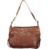 Desigual ženska torba za rame s vezom camel | shoptok.hr