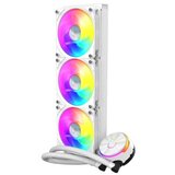 Cooler Master Komplet za tekočinsko hlajenje AIO Liquid Liquid PL360 Flux, 360mm, ARGB, bel | Shoptok.si