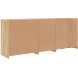 vidaXL Komoda s LED svjetlima boja hrasta sonome 162 x 37 x 67 cm | shoptok.hr