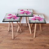 Hanah home set klub stočića 3Shp243, 3 komada, Svetloplava | ePonuda.com