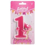 Festa candela svećica roze meda ( 710332 ) Cene