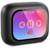 Ksix bežične slušalice Vision, 2.01'' TFT zaslon, ANC, Aut. 6+20 h, crne | shoptok.hr
