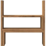  Organizator za stol podesivi boja hrasta 40 x 17 x 41 cm drveni | shoptok.hr