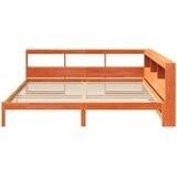  Krevet s regalom za knjige bez madraca 180x200 cm od borovine | shoptok.hr