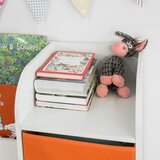 SoBuy knjižna omara za otroke v beli barvi v skandinavskem slogu, (20815187) | Shoptok.si