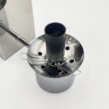  Zidna lampa SFERIO 1xE14/5W/230V, sjajni hrom/prozirno staklo | Eponuda.com