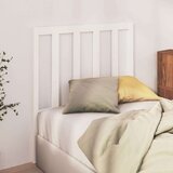  Uzglavlje za krevet bijelo 81 x 4 x 100 cm od masivne borovine | shoptok.hr