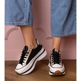 Gemre Black platform sneakers Kerita | Shoptok.si