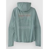 Patagonia Cap Cool Sun - Peak Visions Pulover s kapuco nouv green / blue sage xdye | Shoptok.si