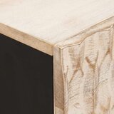 Noćni ormar s ladicama Bijelo 50 x 33 x 60 cm Čvrsto drvo manga | Eponuda.com