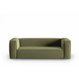 Cosmopolitan Design Zelena baršunasti sofa 200 cm Mackay –