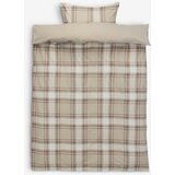  Set flanelske posteljine 140x200 bež Cene
