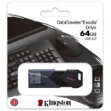 Kingston USB Flash DTXON/64GB 64GB Portable USB 3.2 Gen 1 DataTraveler Exodia Onyx Cene'.'