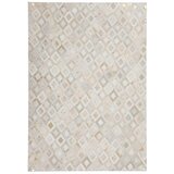 Novel RAVNO TKANA PREPROGA Spark 110 Elfenbein Gold 160/230 cm tkano zlate barve, bež | Shoptok.si