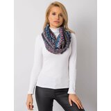 Fashion Hunters Scarf with gray and pink pattern Cene