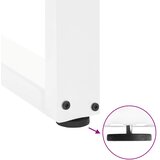  Noge za barski stol U-oblika 2 kom Bijele 50 x (110-111) cm Čelik | shoptok.hr