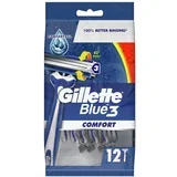 Blue 3 Comfort britvica za jednokratnu uporabu za muškarce 12 kom