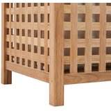  Košara za rublje 39 x 39 x 65 cm od masivnog drva oraha | shoptok.hr