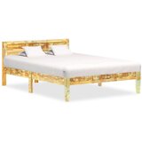  Posteljni okvir iz trdnega predelanega lesa 120x200 cm | Shoptok.si