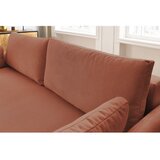 Bobochic Paris Oranžna raztegljiva sedežna garnitura 211 cm Marcel – | Shoptok.si