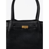 Shelvt Classic shopper bag made of textured faux leather | Shoptok.si