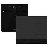 Gorenje set simplicity black vgradna pečica BO76SYB + indukcijsko kuhališče IT643SYB | Shoptok.si
