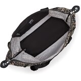 Kipling Ročna torbica 'Art' kostanj rjava / svetlo rjava / črna | Shoptok.si