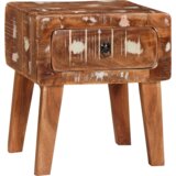 vidaXL Konačni stolovi Šareni 40 x 32 x 46 cm masivno obnovljeno drvo | shoptok.hr