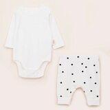 VAUVA dvodelni Set2 od pamuka za bebu: pantalone i bodi dugih rukava - bobice | Eponuda.com