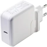 adaptar za putovanje 60 W 1x USB-C® Power Delivery, Power Delivery 3.0, QC 3.0 bijela s europskim adap